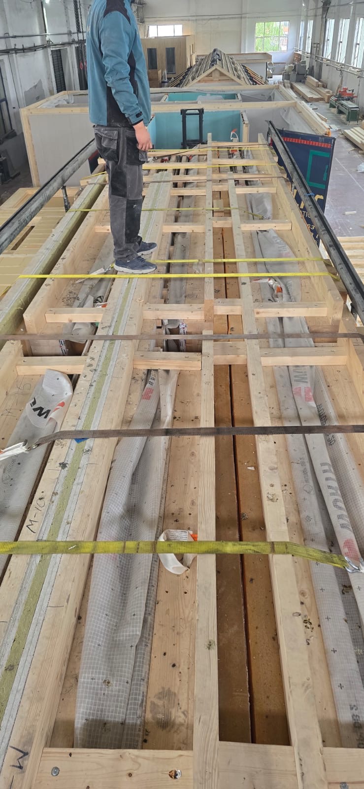 Elemente prefabrikate të përgatitura për transport